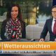 TV Moderatorin Susanne Schöne on air Außendreh
